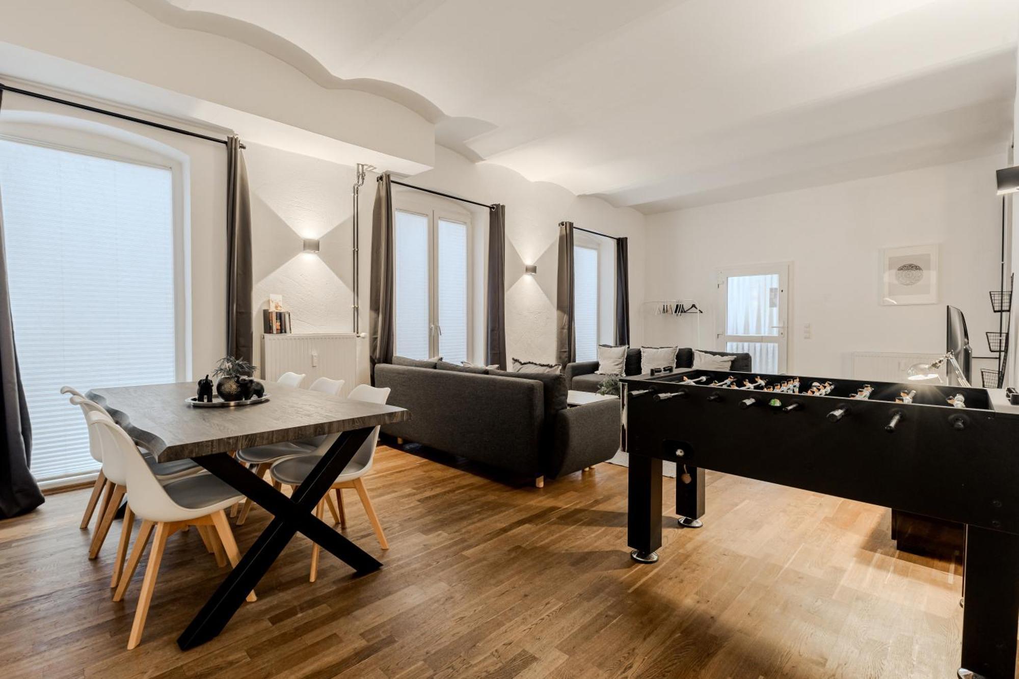 125Qm Loft Nahe Stadt Und Hafen Hamburg Bagian luar foto