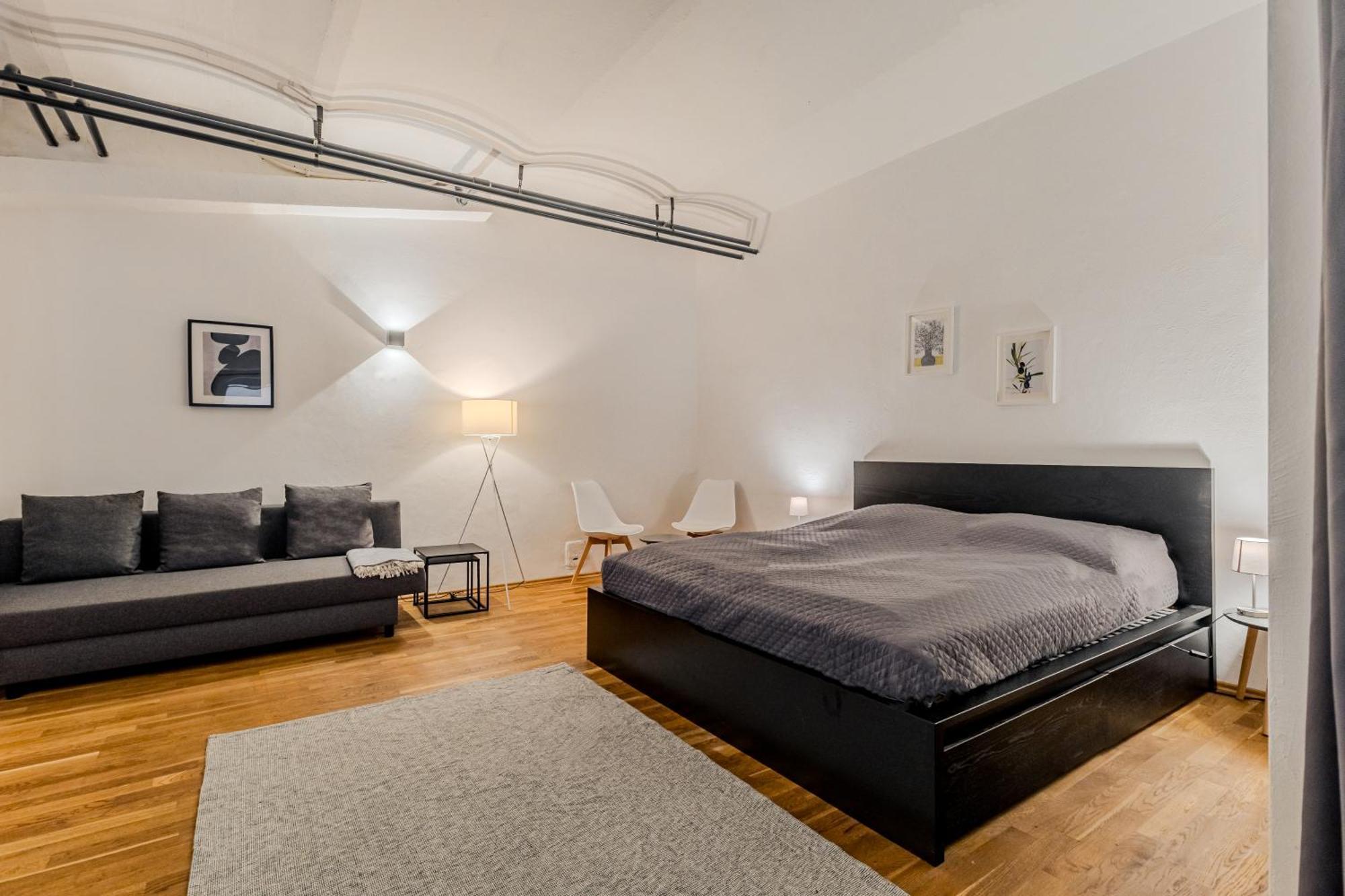 125Qm Loft Nahe Stadt Und Hafen Hamburg Bagian luar foto