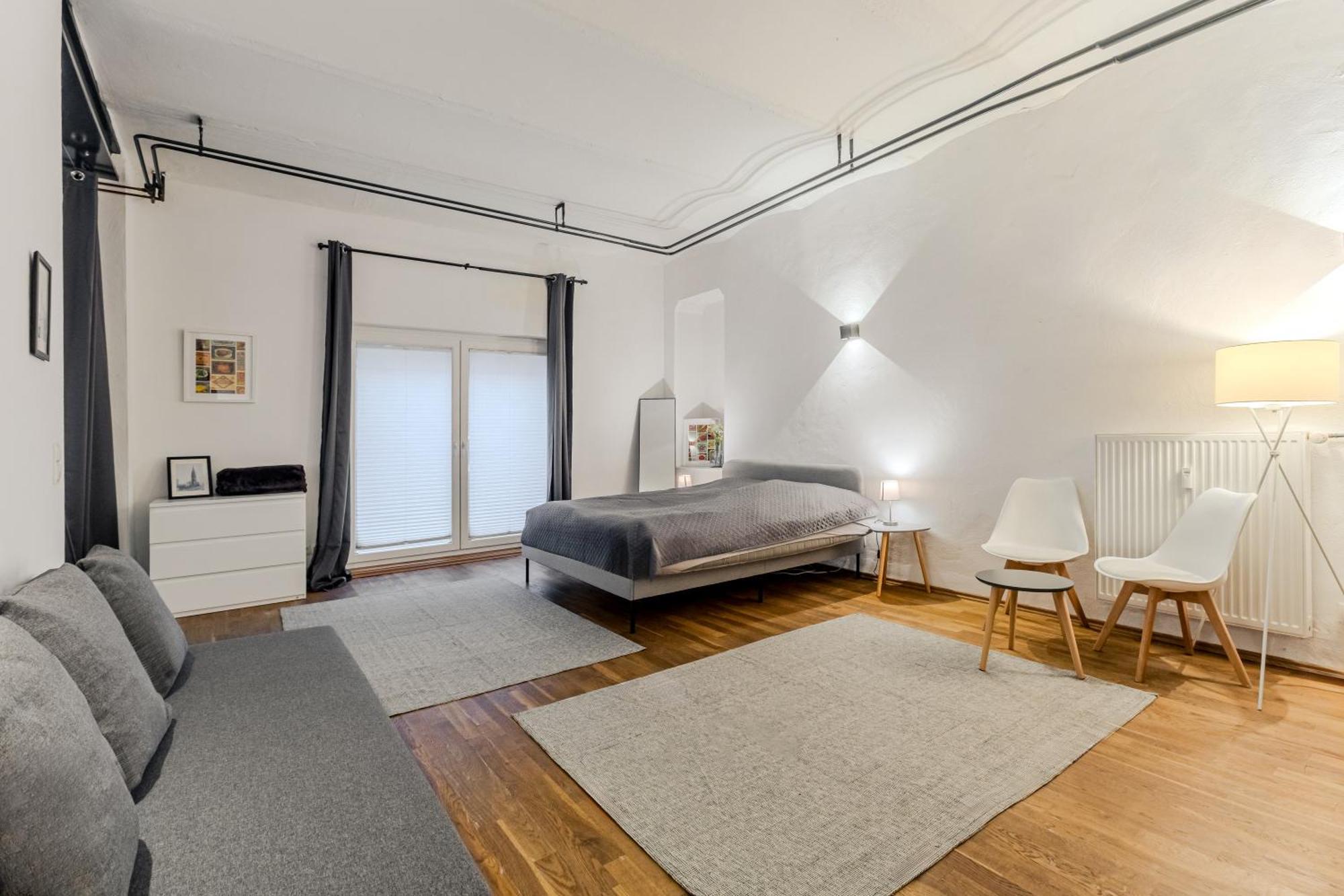 125Qm Loft Nahe Stadt Und Hafen Hamburg Bagian luar foto